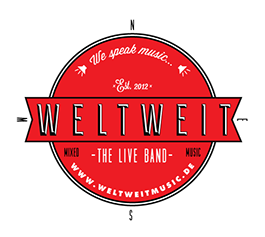 Weltweit - we speak music - Logo